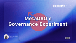 MetaDAO: Market Incentives for Improved Decision-Making