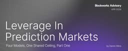 Leverage in Predictions Markets