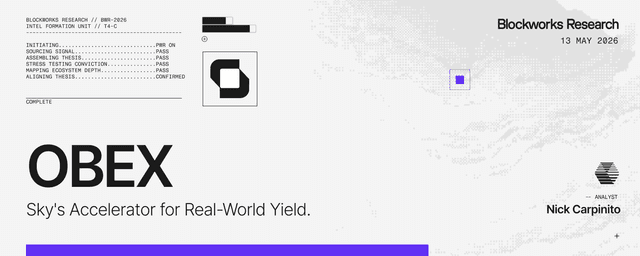 OBEX: Sky's Accelerator for Real-World Yield