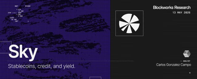 Sky: Stablecoins, Credit, and Yield