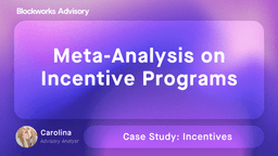 Meta-Analysis on Incentive Programs