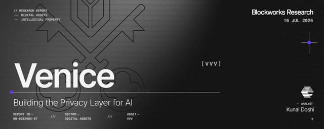 Venice: Building the Privacy Layer for AI