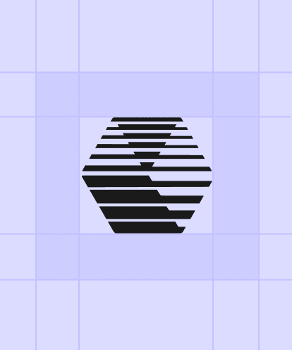 Symbol with clearance grid