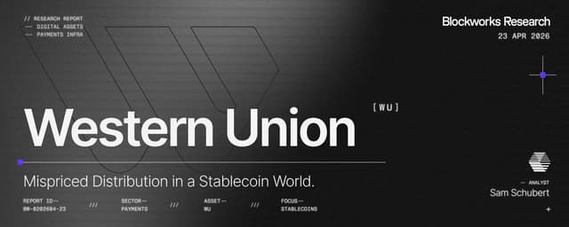 Western Union: Mispriced Distribution in a Stablecoin World